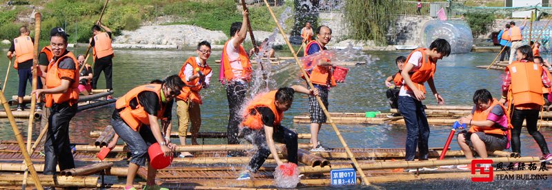 十渡竹筏團建活動圖片（高清）